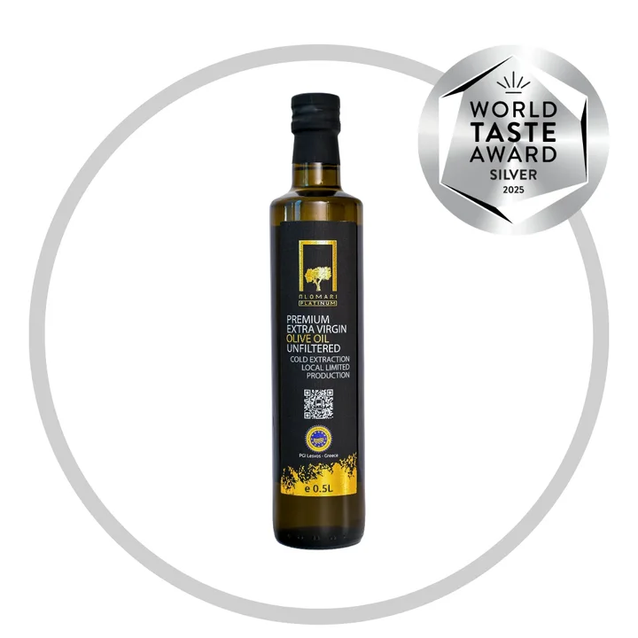 Plomari Platinum Olive Oil, World Taste Award Silver 2025